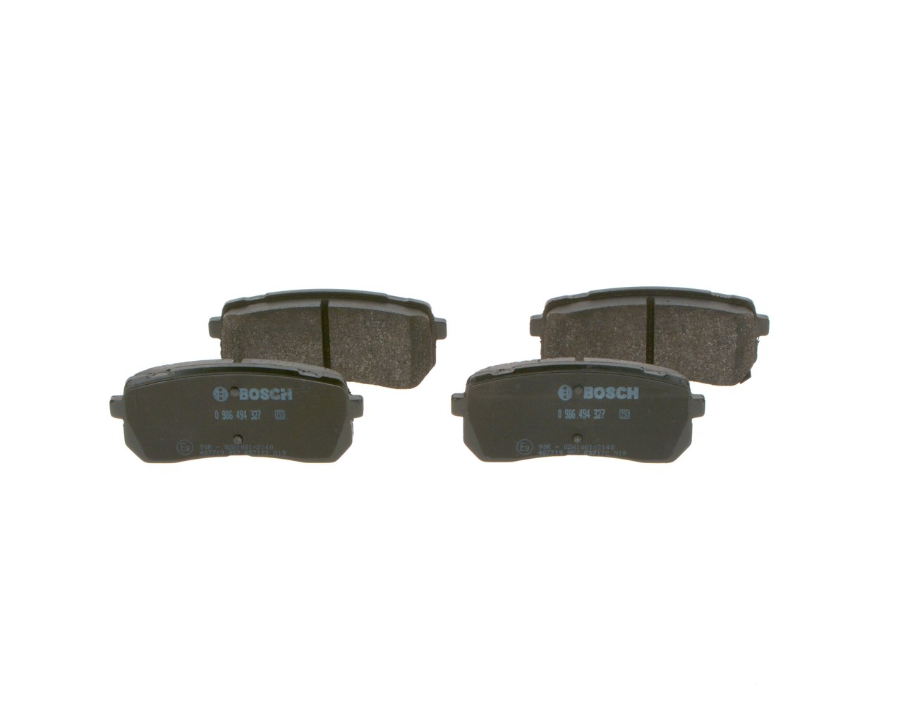 BOSCH 0 986 494 327 Kia Sorento UM Jarrupalat