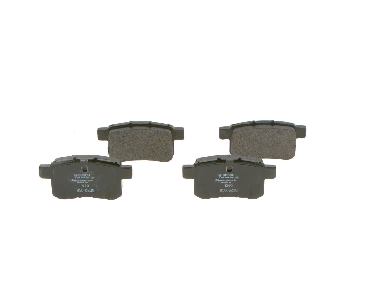 BOSCH 43022-TA0-A81 Bremseklodser 0 986 494 338