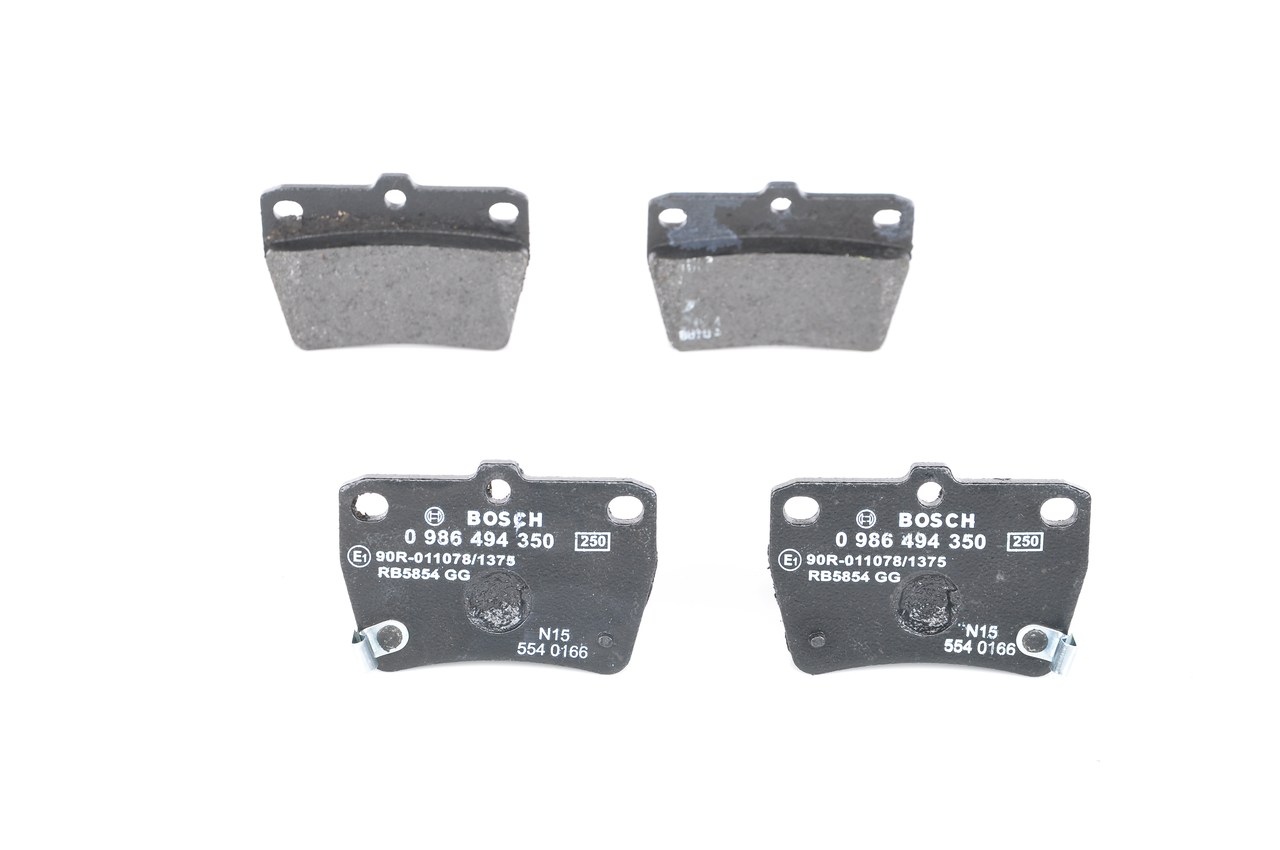 BOSCH 0 986 494 350 Pastillas de freno Toyota RAV4 XA2 2004 originales precio