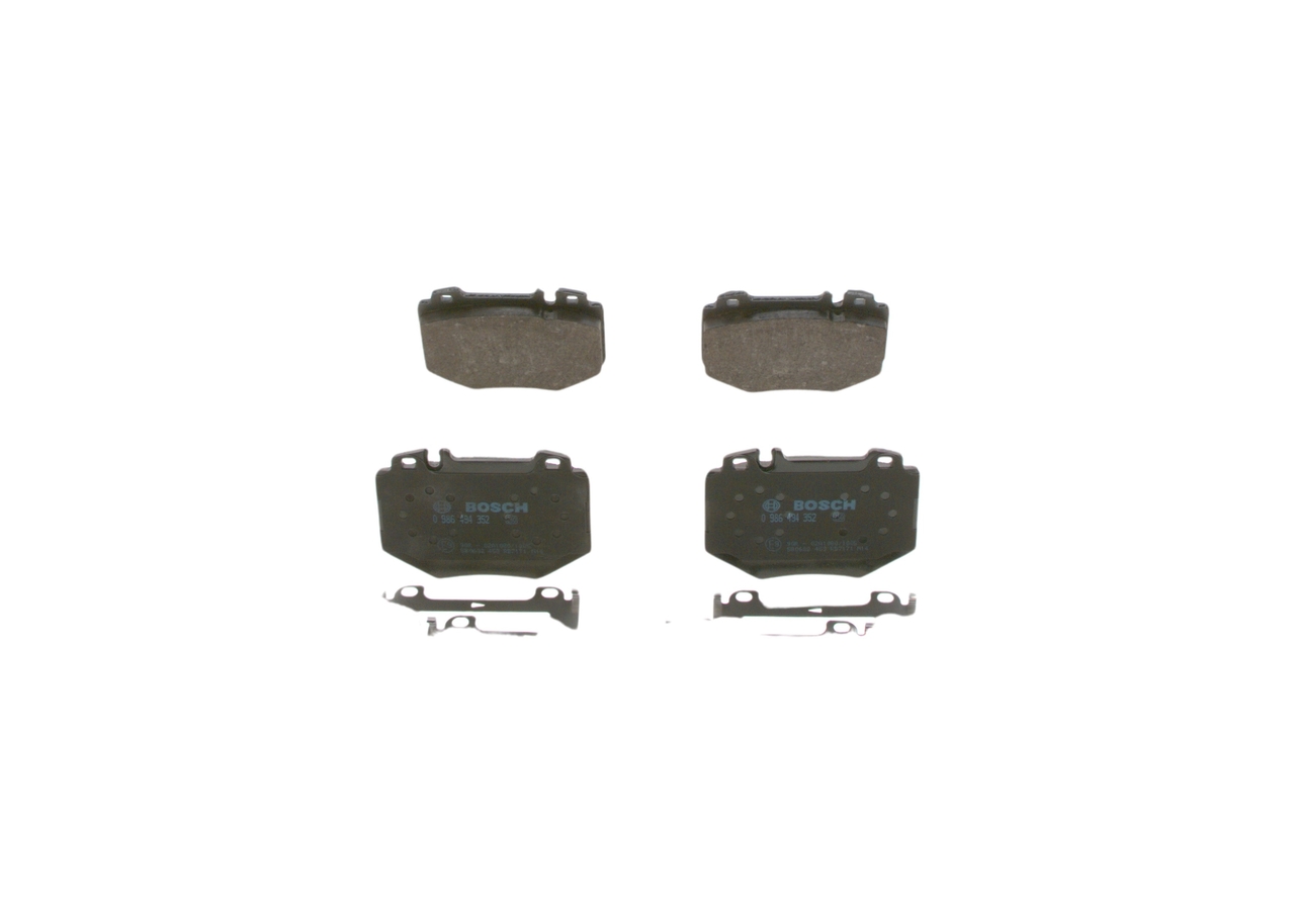BOSCH 0 986 494 352 remblokken A 004 420 06 20