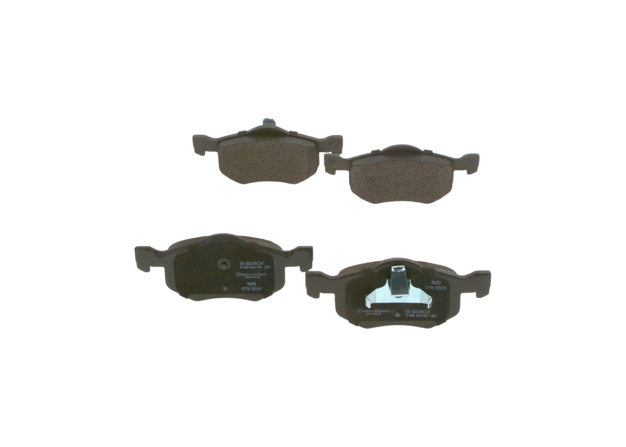 BOSCH 0 986 494 361 Τακάκια φρένων MAZDA TRIBUTE 2004