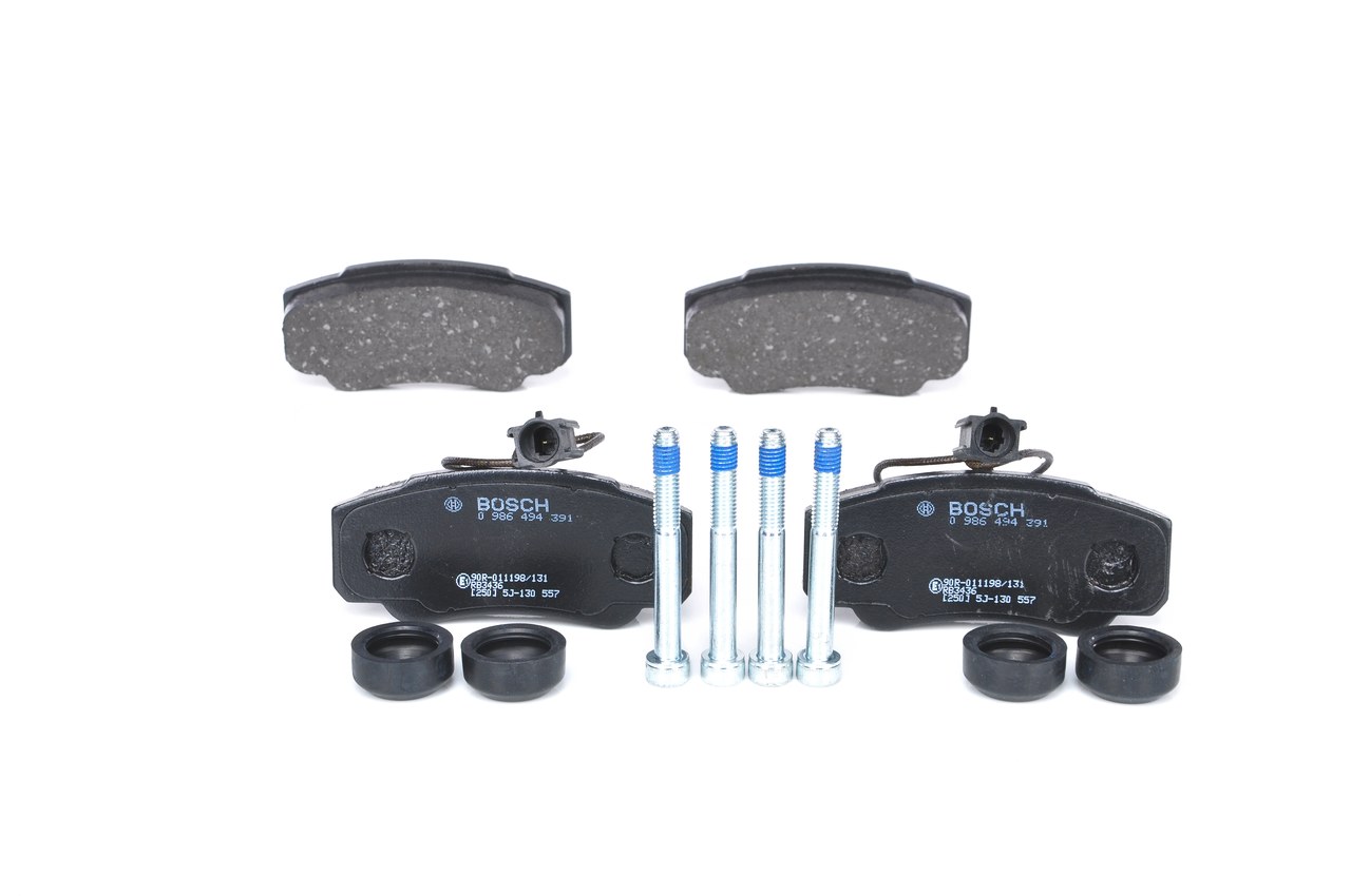 Remblokset BOSCH NISSAN QASHQAI 0 986 494 391