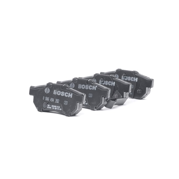 BOSCH 0 986 494 392 Stabdžių kaladėlės HONDA JAZZ 2022