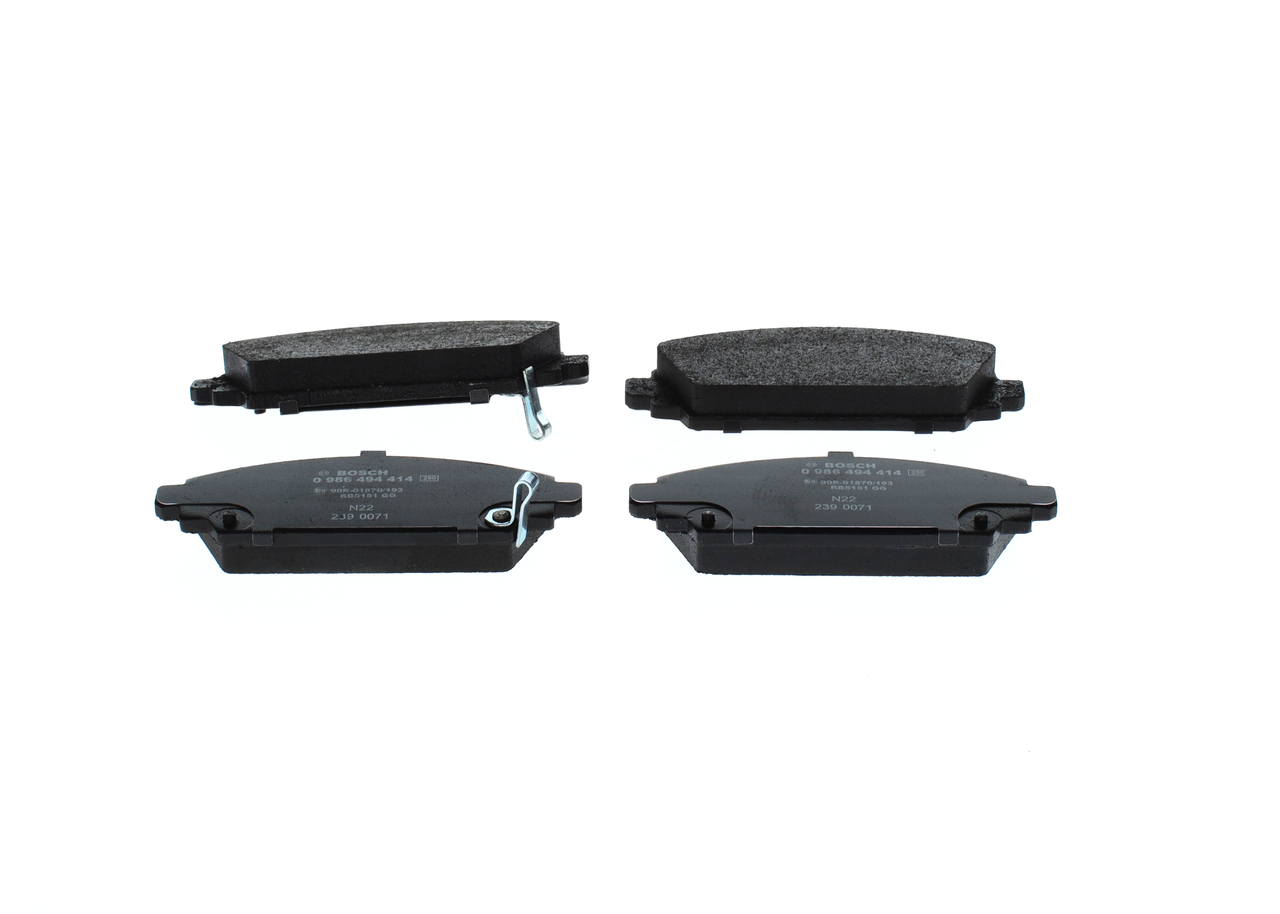 Etujarrupalat BOSCH HONDA CIVIC 0 986 494 414