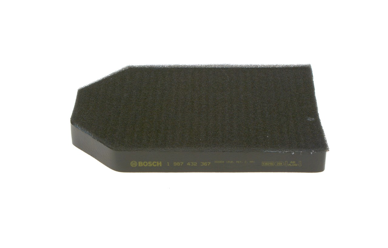 BOSCH 1 987 432 367 Salono filtras Audi A8 D2 3.7 quattro 230 AG benzinas 1997