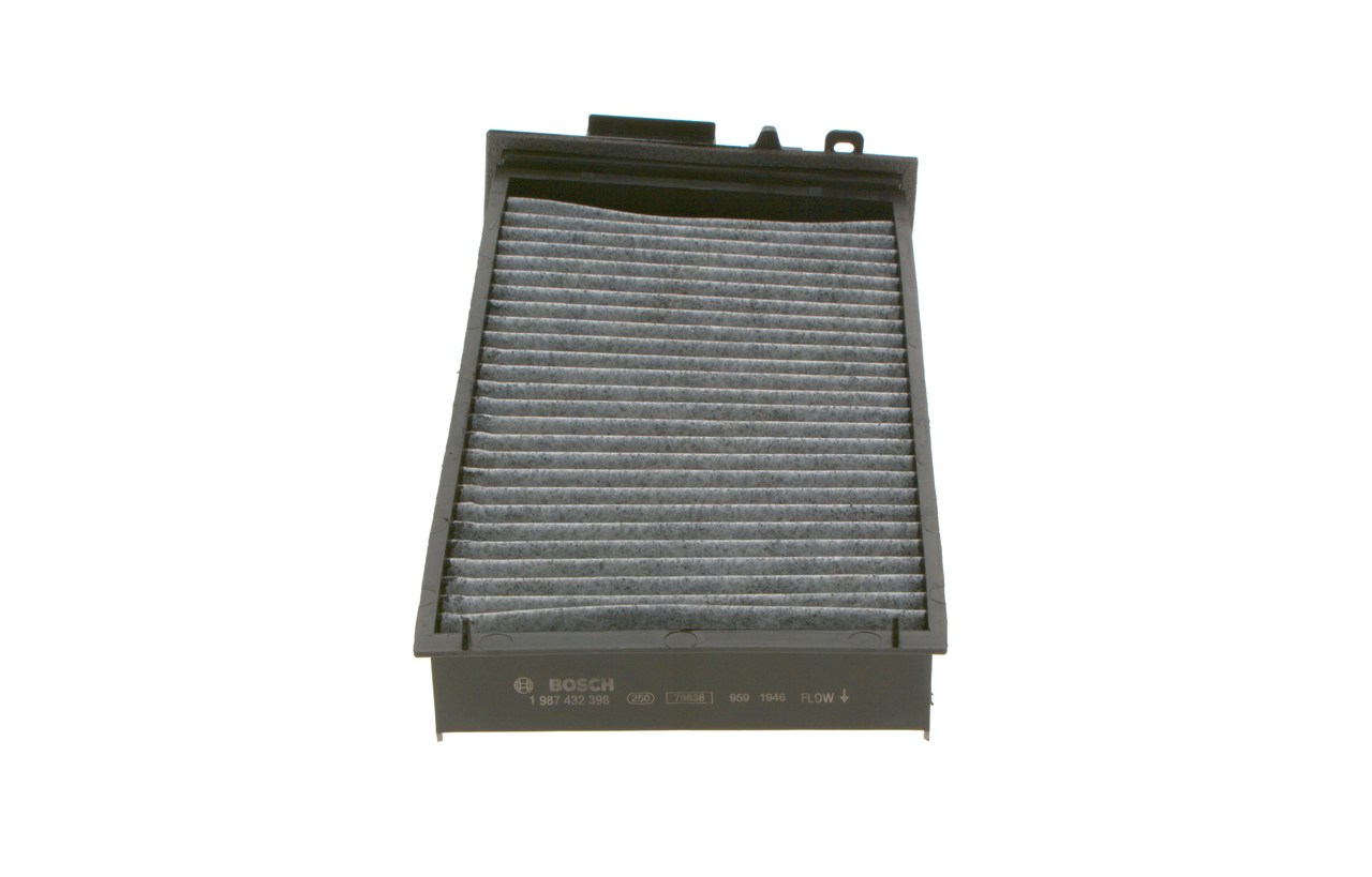 BOSCH 1 987 432 398 Salono filtras Citroën C5 1 2.2 HDi 133 AG dyzelinas 2002