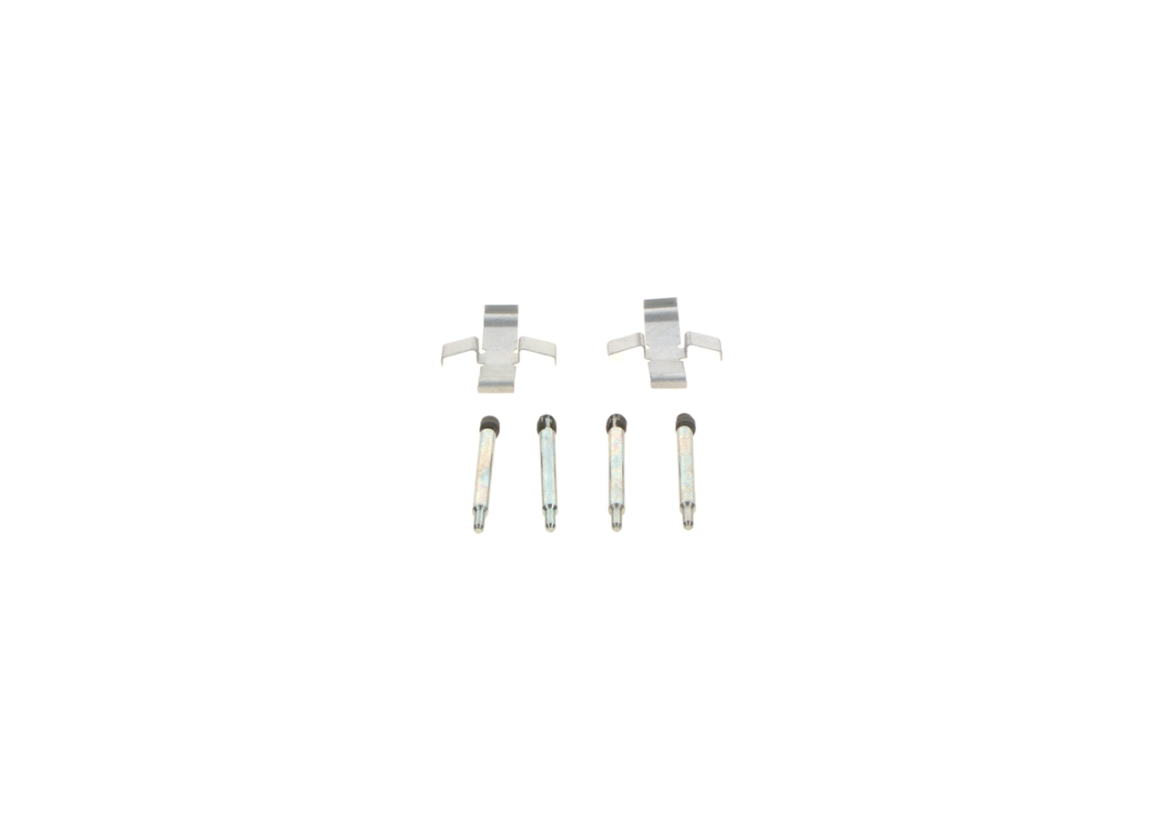 BOSCH 1 987 474 051 Monteringssæt til bremseklodser Mercedes W126 420 SE, SEL 204 HK Benzin 1991