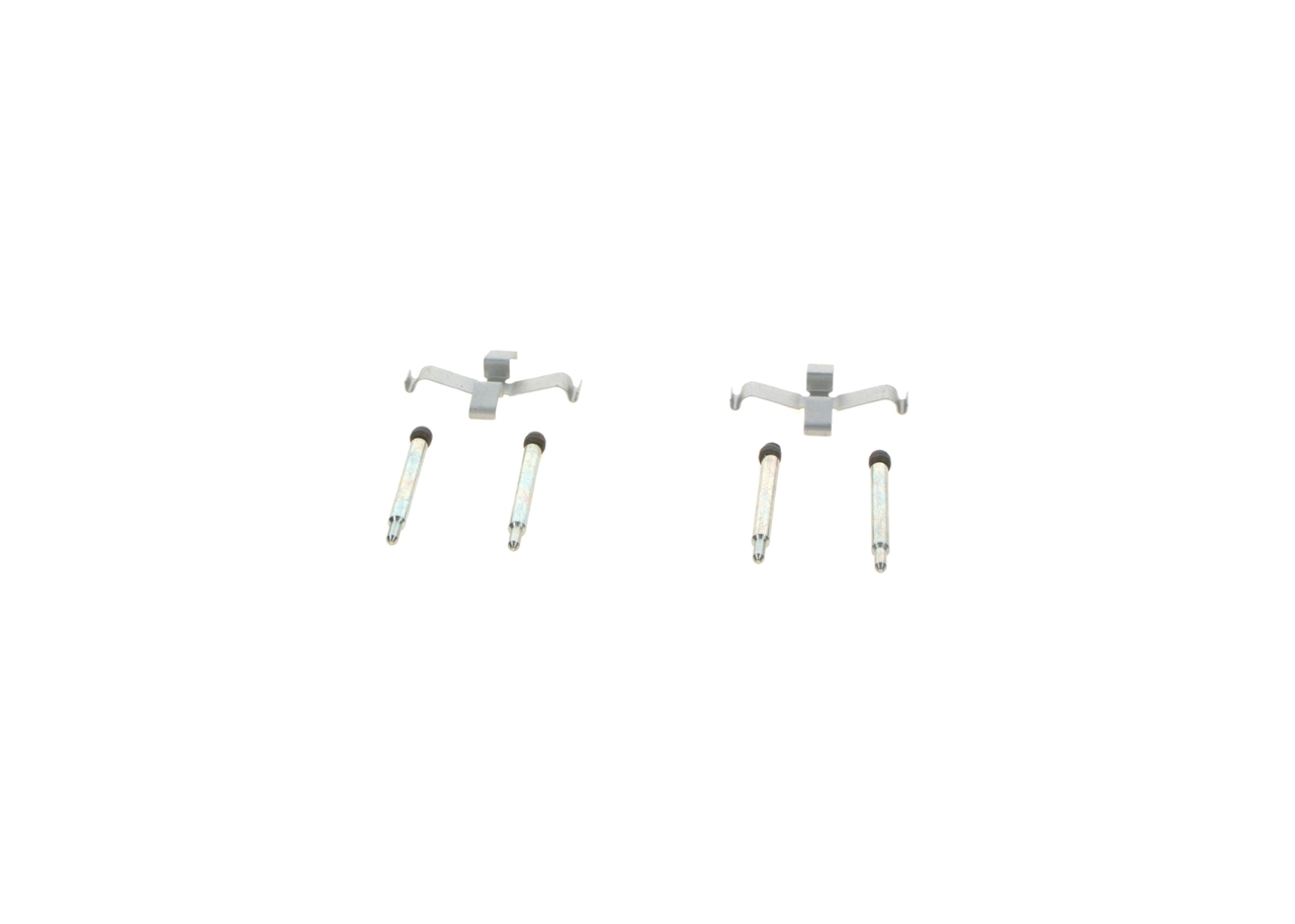 BOSCH 1 987 474 093 Monteringssæt til bremseklodser Mercedes W126 560 SE, SEL (126.038, 126.039) 242 HK Benzin 1985
