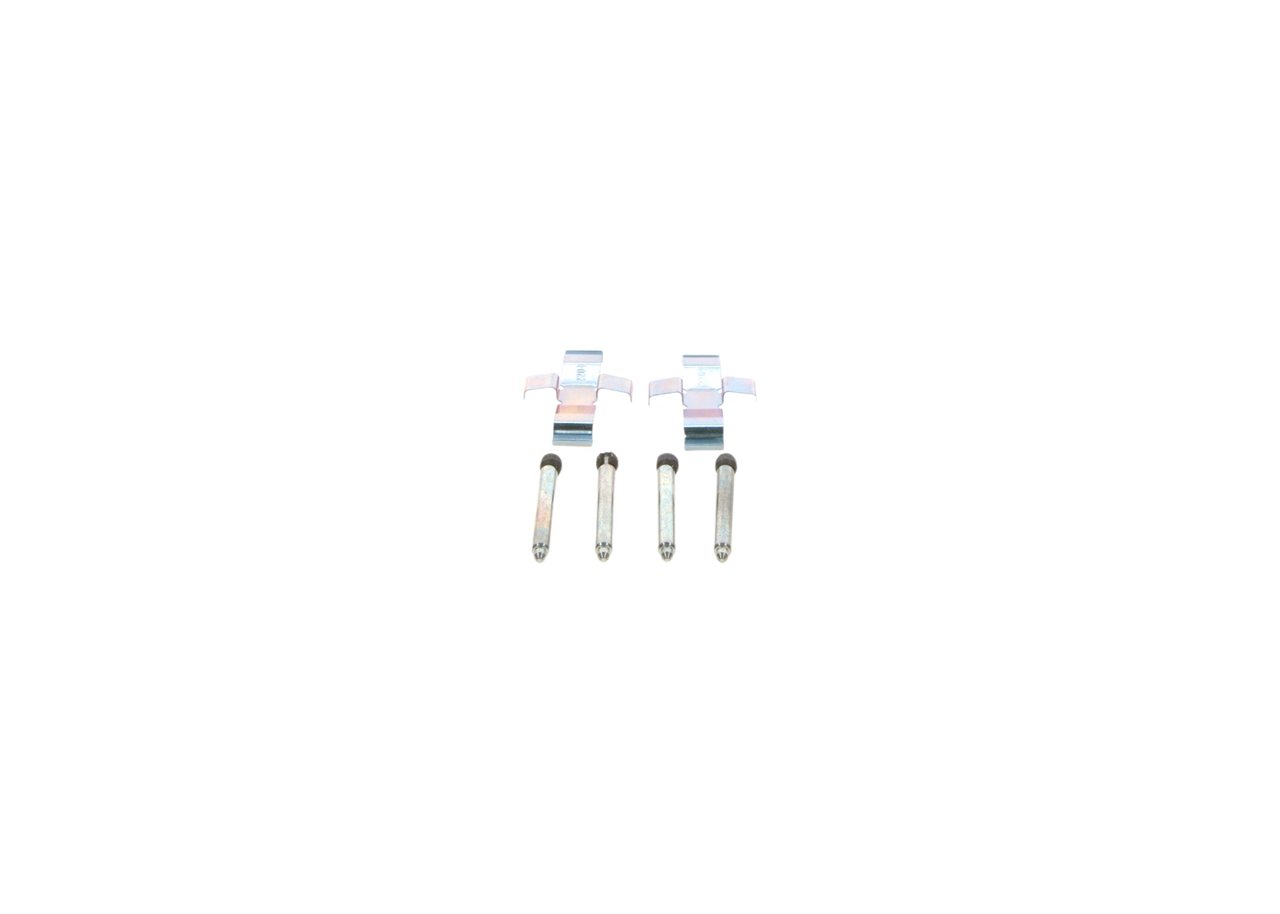 BOSCH 1 987 474 101 Zubehörsatz, Scheibenbremsbelag Audi 80 B2 1.6 73 PS Benzin 1986
