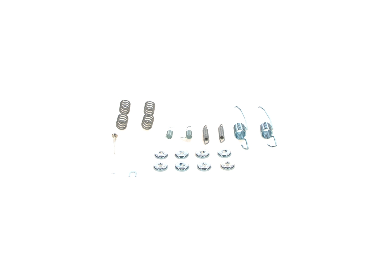 BOSCH 1 987 475 106 Zubehörsatz, Bremsbacken Toyota Corolla Compact 1.6 (AE92) 95 PS Benzin 1990