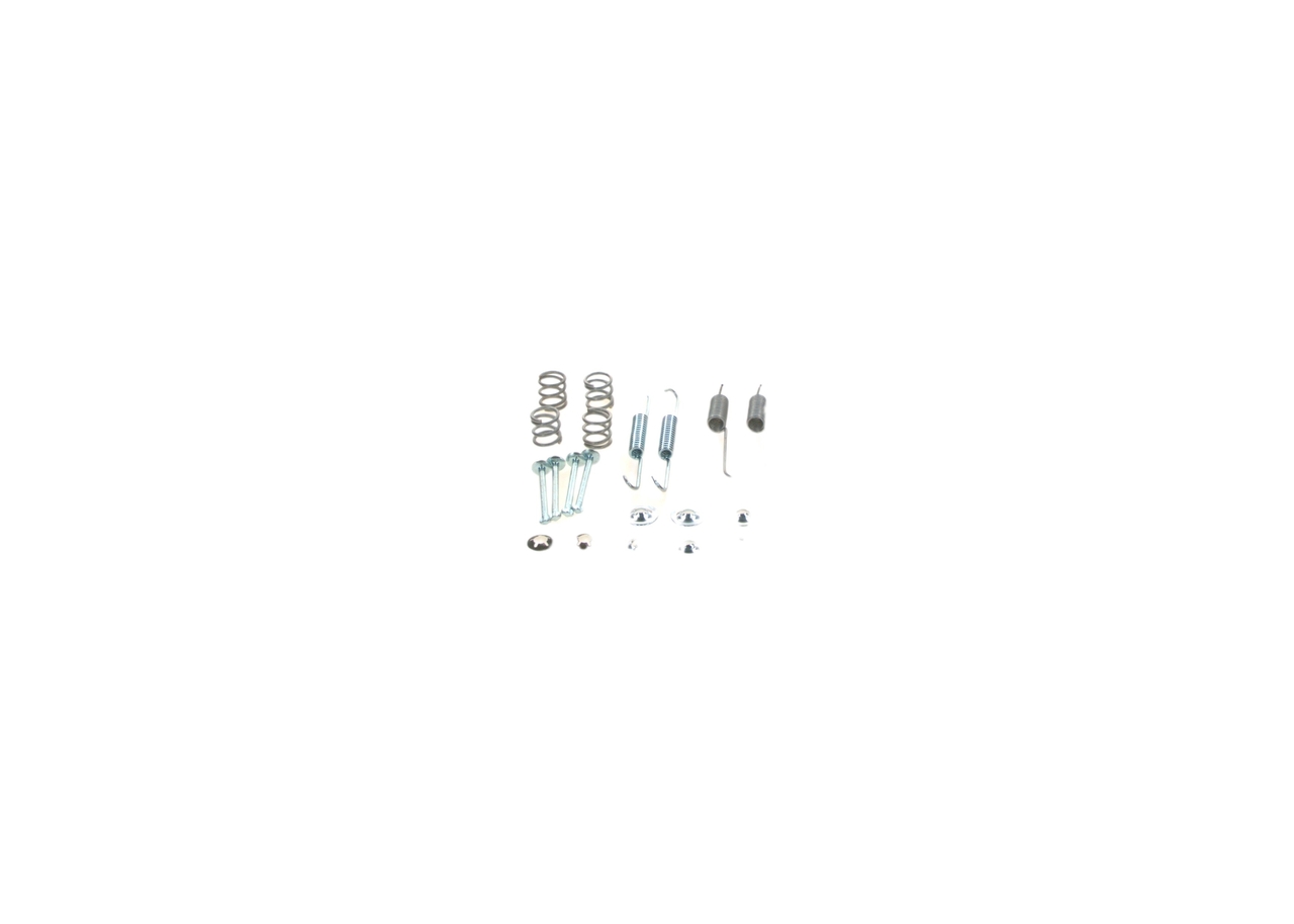 BOSCH 1 987 475 157 Kit de acessórios, maxilas do travão Dacia Logan MCV KS 1.5 dCi 86 cv Diesel 2012