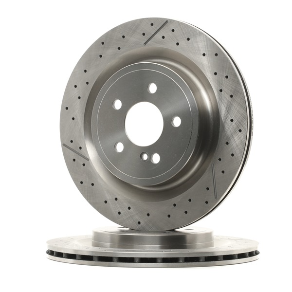 RIDEX 82B1665 Bremseskiver Mercedes SLK R172 55 AMG (172.475) 427 HK Benzin 2021
