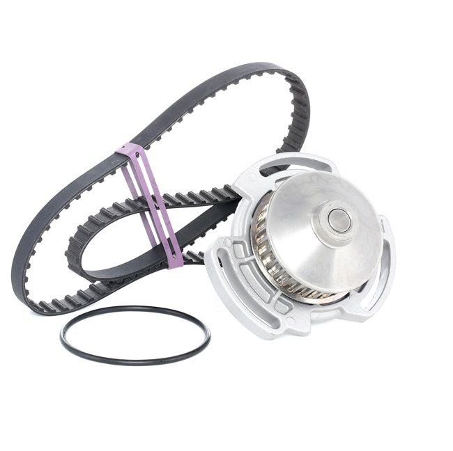 RIDEX 3096W0162 Wasserpumpe + Zahnriemensatz Golf 2 1.0 45 PS Benzin 1985