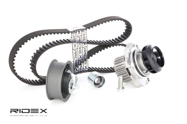 RIDEX 3096W0184 Kit de distribution + pompe à eau Audi A6 C5 Berline 1.8 T quattro 150 CV Essence 1999