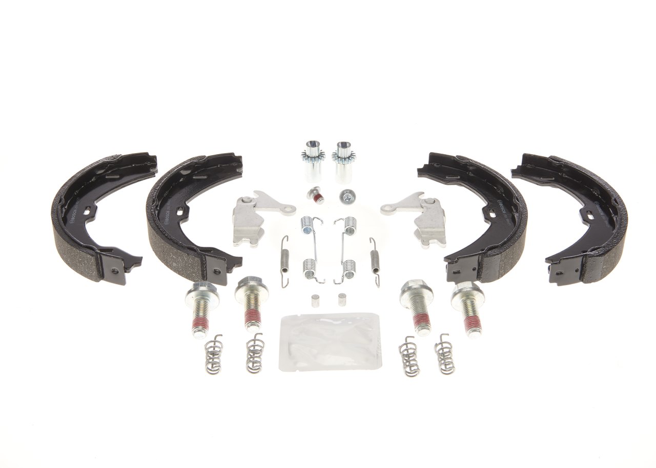 BOSCH 0 204 113 815 Garnitura zavornih oblog bobnasta zavora Mercedes W220 S 430 4.3 (220.070, 220.170) 279 km Bencin 2003