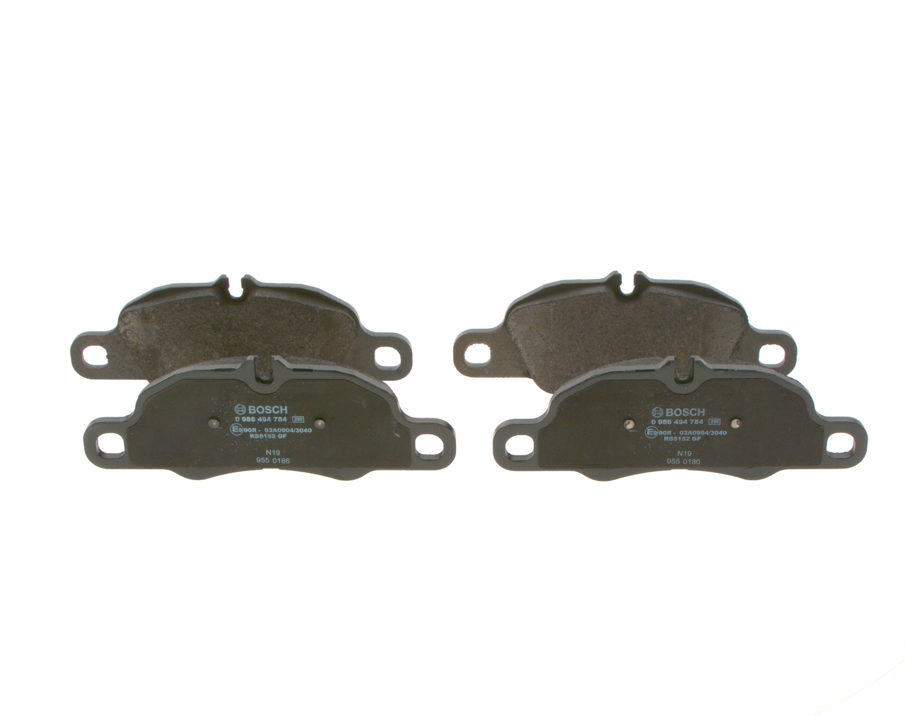 BOSCH 0 986 494 784 Pastiglie dei freni posteriori e anteriori PORSCHE 718 2019 originale prezzo
