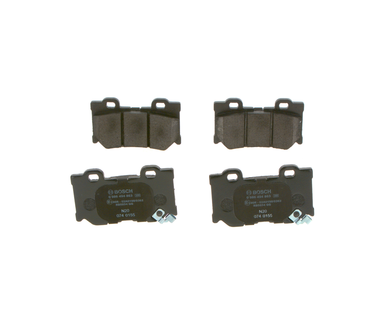 BOSCH 0 986 494 863 Pastillas de freno Infiniti FX S51 2018 originales precio