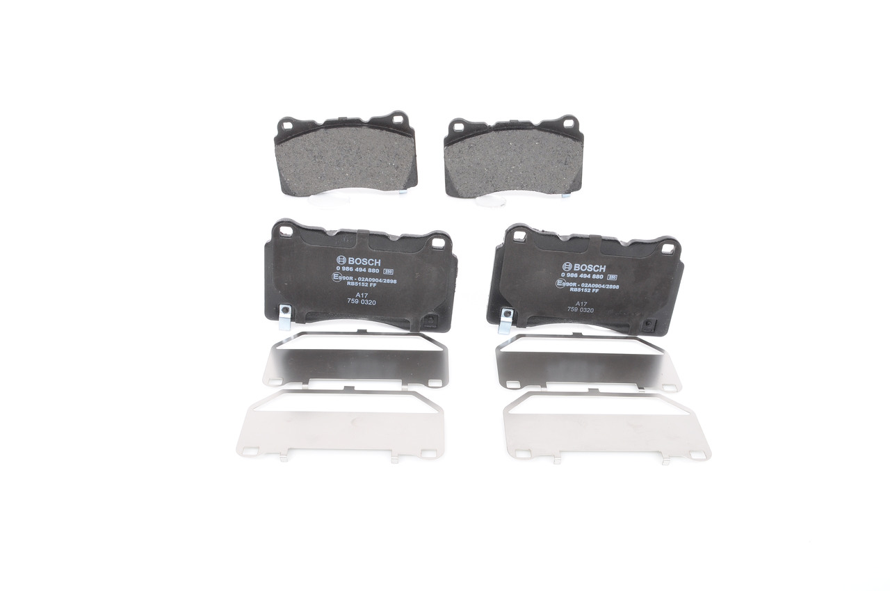 BOSCH 0 986 494 880 TESLA remblokken kopen