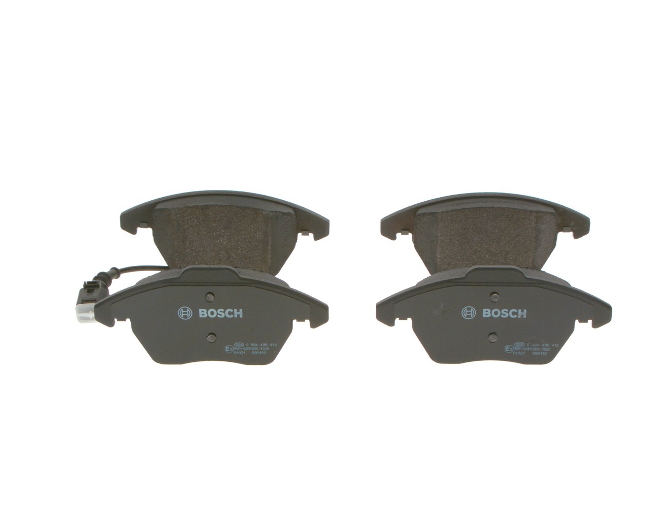 BOSCH 3C0.698.151A Juego de pastillas de freno 0 986 495 412