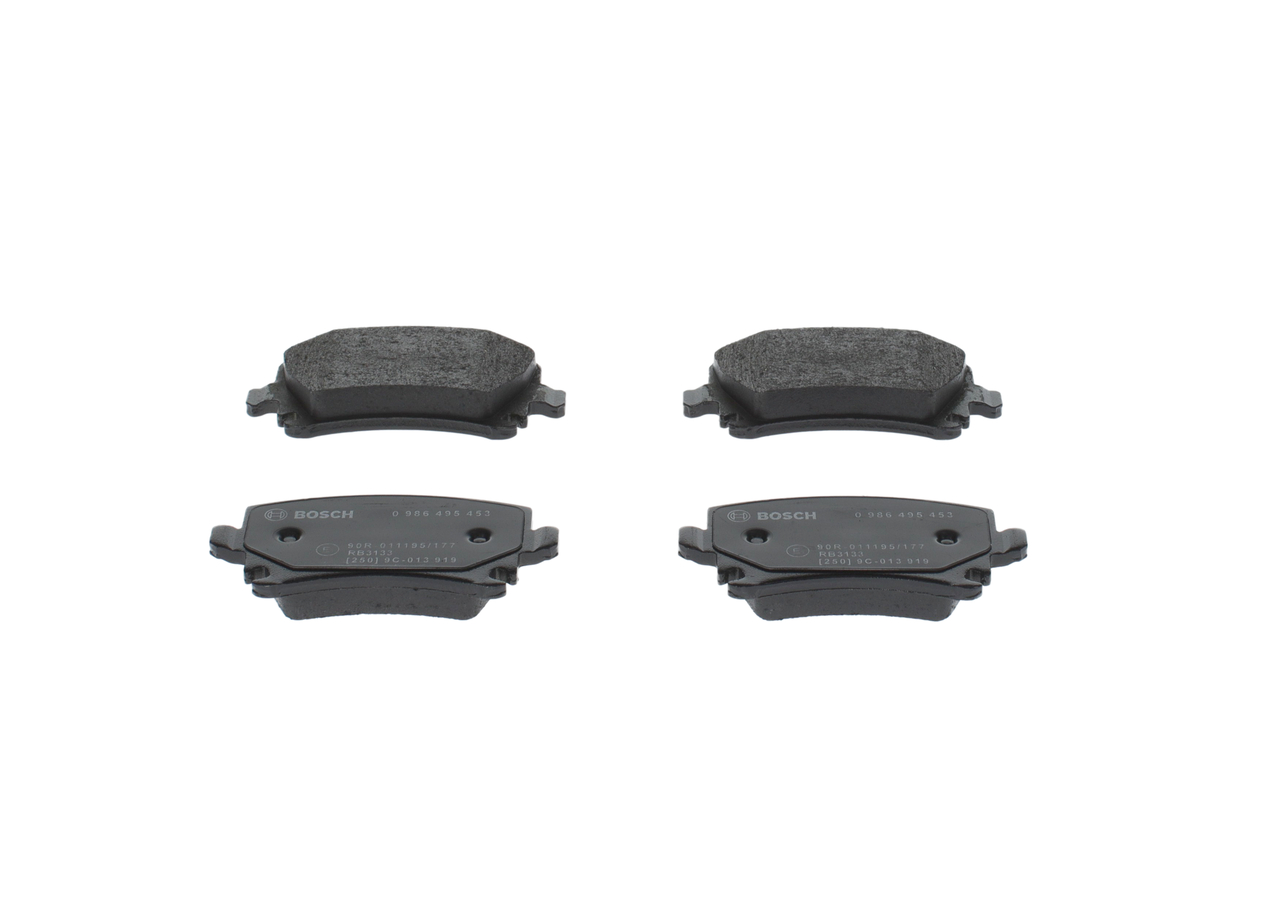 BOSCH 1K0.698.451H Plaquettes de frein 0 986 495 453