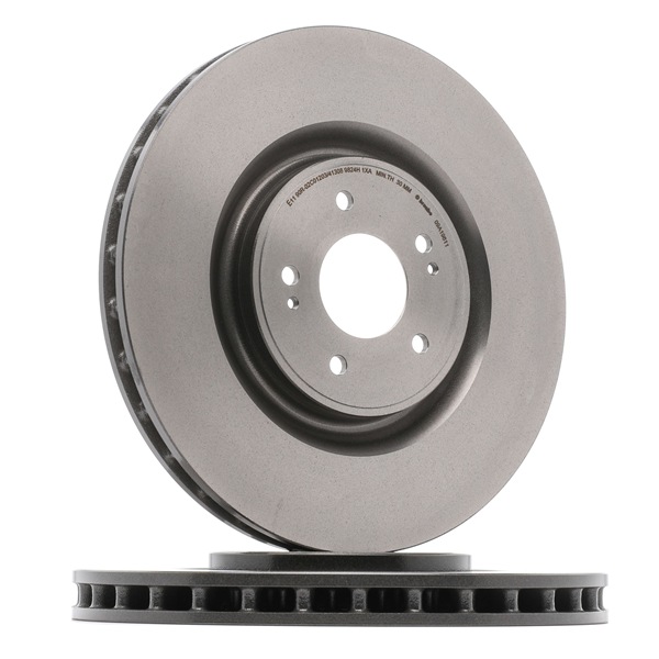 BREMBO 09.A196.11 Bremsscheiben Mitsubishi Lancer 8 Limousine 2.0 EVO X 349 PS Benzin 2019