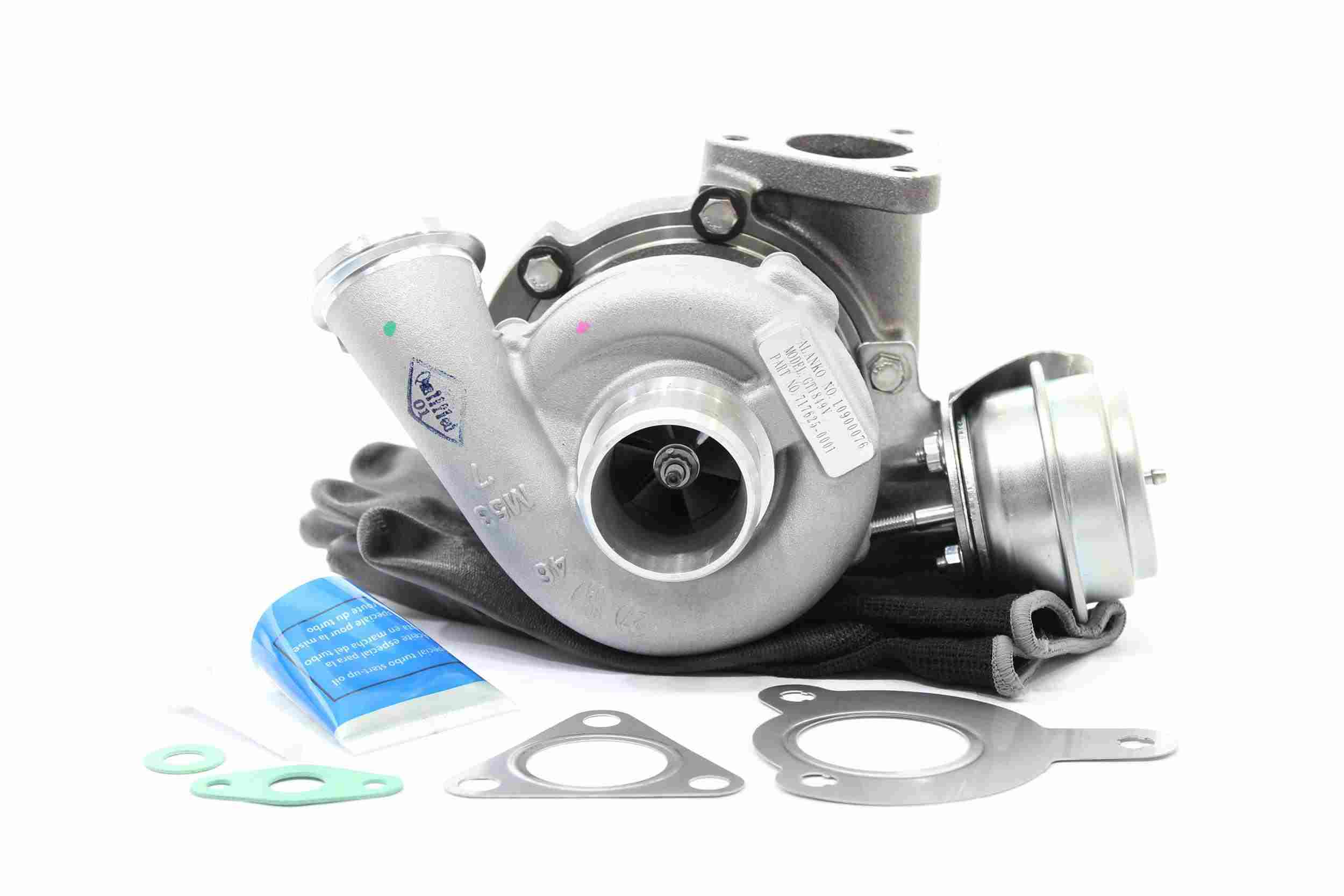 ALANKO 10900076 Turbokompresorius Opel Astra G CC 2.2 DTI (F08, F48) 117 AG dyzelinas 2005