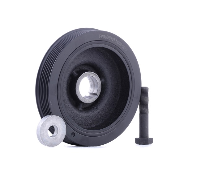 FAI AutoParts FVD1007K Remskiva vevaxel PEUGEOT 207 Hatchback 2.0 HDi 90 hk Diesel 2008