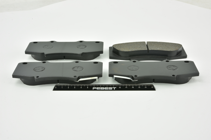 FEBEST 0101-KUN60F Remblokken Toyota Hilux III 3.0 D (LAN25_) 95 Pk Diesel 2014