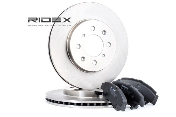 RIDEX 3405B0121 remschijven en blokken 06450S2G000