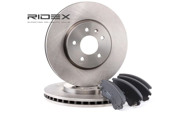 RIDEX 3405B0277 Komplet brzdy VAUXHALL Astra Mk6 (J) GTC (P10) 1.7 CDTi 131 KS nafta 2013