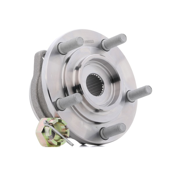 RIDEX 654W0890 Roulement de roue Mitsubishi Lancer 7 Berline EVO VIII - FQ-320 (CT9A) 331 CV Essence 2004