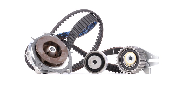 RIDEX 3096W0085 Wasserpumpe + Zahnriemensatz Lancia Thesis 841 2.4 JTD (841.AXE1B0, 841.AXH110) 163 PS Diesel 2009