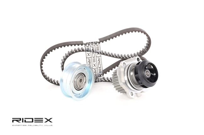 RIDEX 3096W0097 Kit de distribution + pompe à eau Polo 9N 2.0 Total Flex 120 CV Essence / éthanol 2012