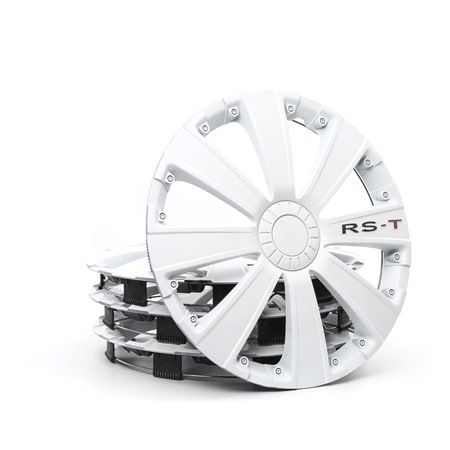 Enjoliveurs ARGO 15 RST WHITE