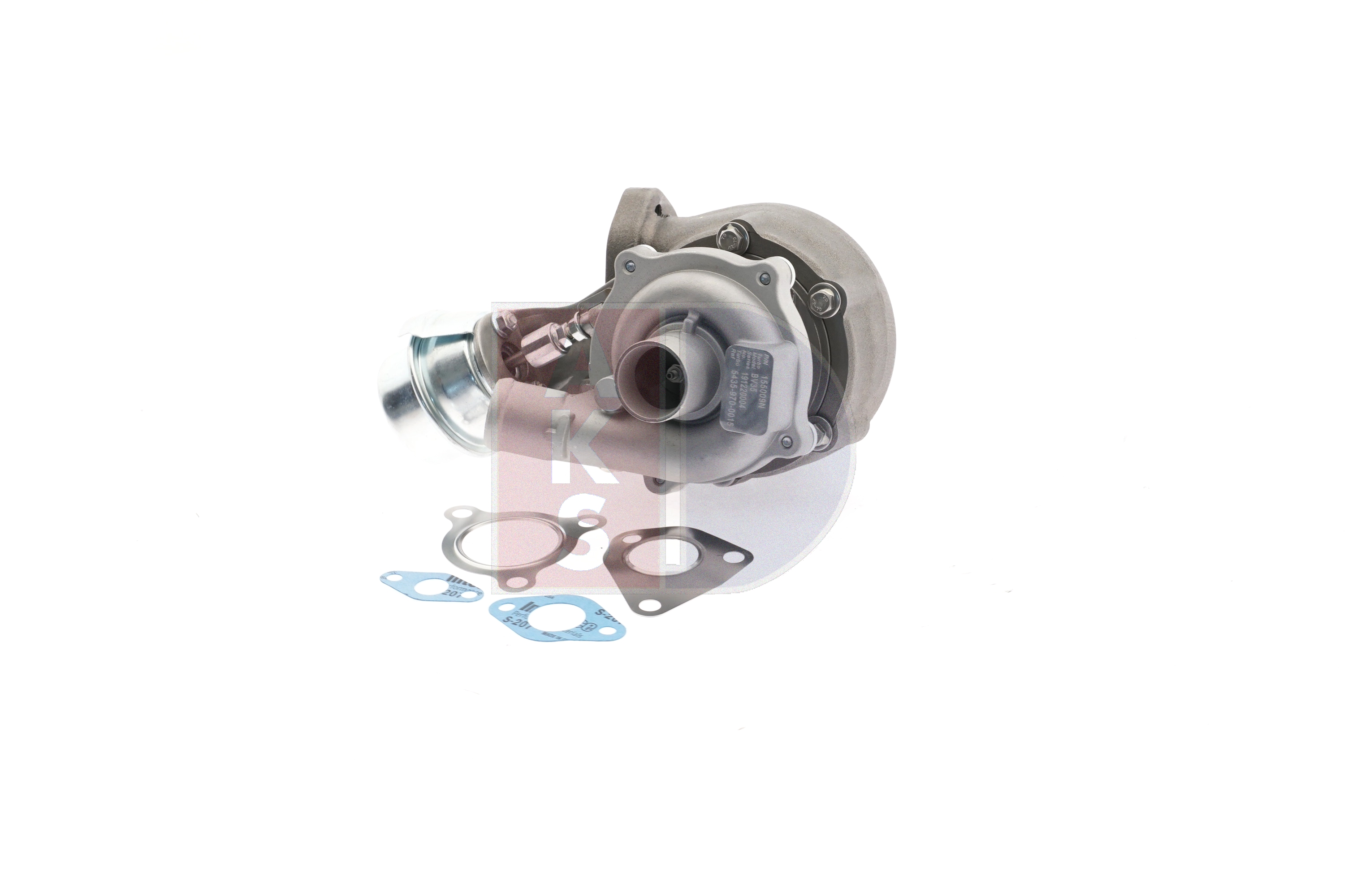 AKS DASIS 155009N Turbina Opel l08 1.3 CDTI (L08) 90 CV Diesel 2007