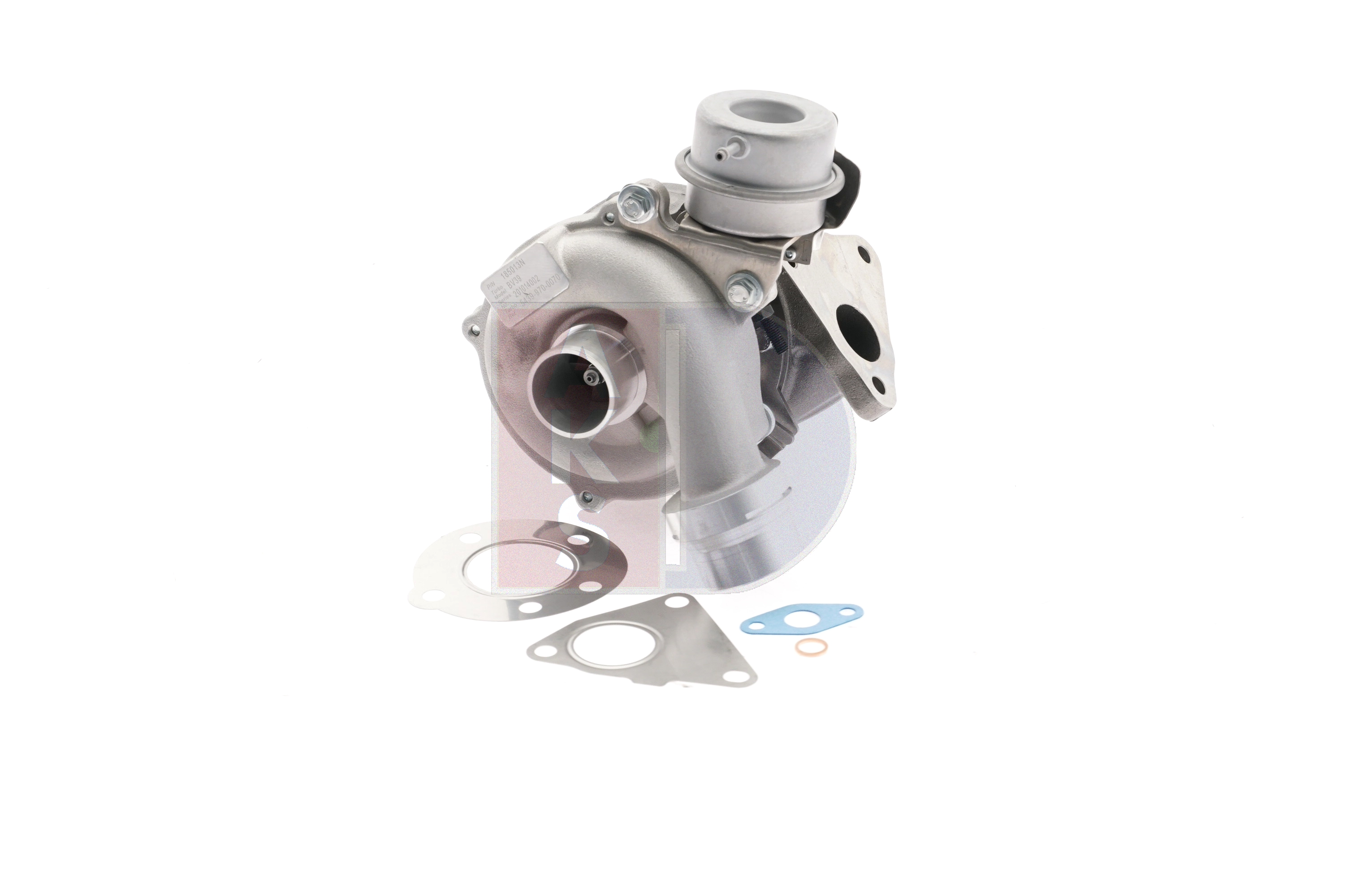 AKS DASIS 185013N turbo RENAULT Modus / Grand Modus (F, JP) 1.5 dCi 103 Pk Diesel 2021