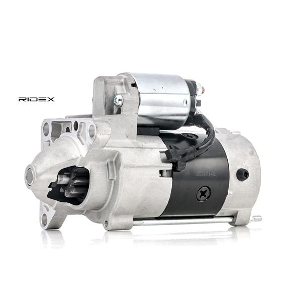 RIDEX 2S0163 Startmotor Renault Master 2 Flatbed Vrachtwagen 2.5 D 80 Pk Diesel 2001