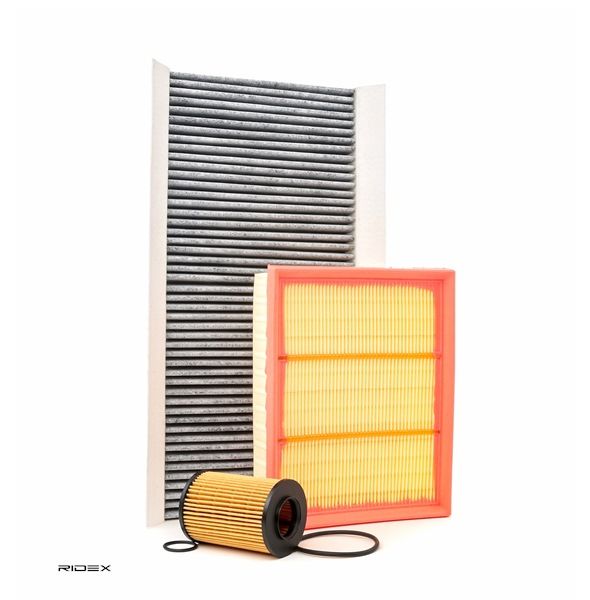 RIDEX 4055F0056 Kit de filtros Mercedes W169 A 150 1.5 (169.031, 169.331) 95 cv Gasolina 2006