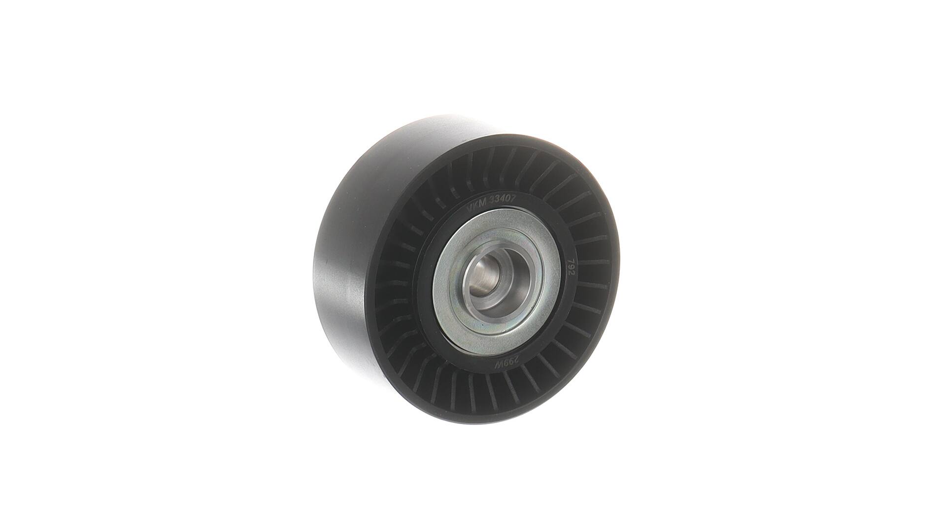 SKF VKM 33407 Kreipiantysis skriemulys, v formos rumbuotas diržas Citroen C Crosser
