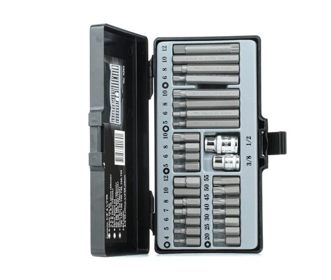 Set, schroevendraaierbits FORCE 4283