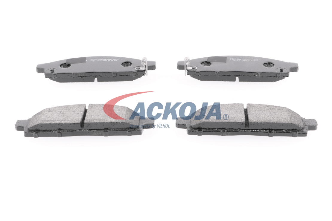 ACKOJA A37-0028 Klocki hamulcowe MITSUBISHI L200 / Triton IV Pick-up (KA, KB) 2.4 4WD (KB5T) 132 KM benzyna 2011