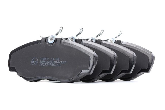 TOMEX brakes TX 13-08 Remblokken OPEL Vivaro A Flatbed Vrachtwagen / Chassis (X83) 2.0 ECOTEC 117 Pk Benzine 2014