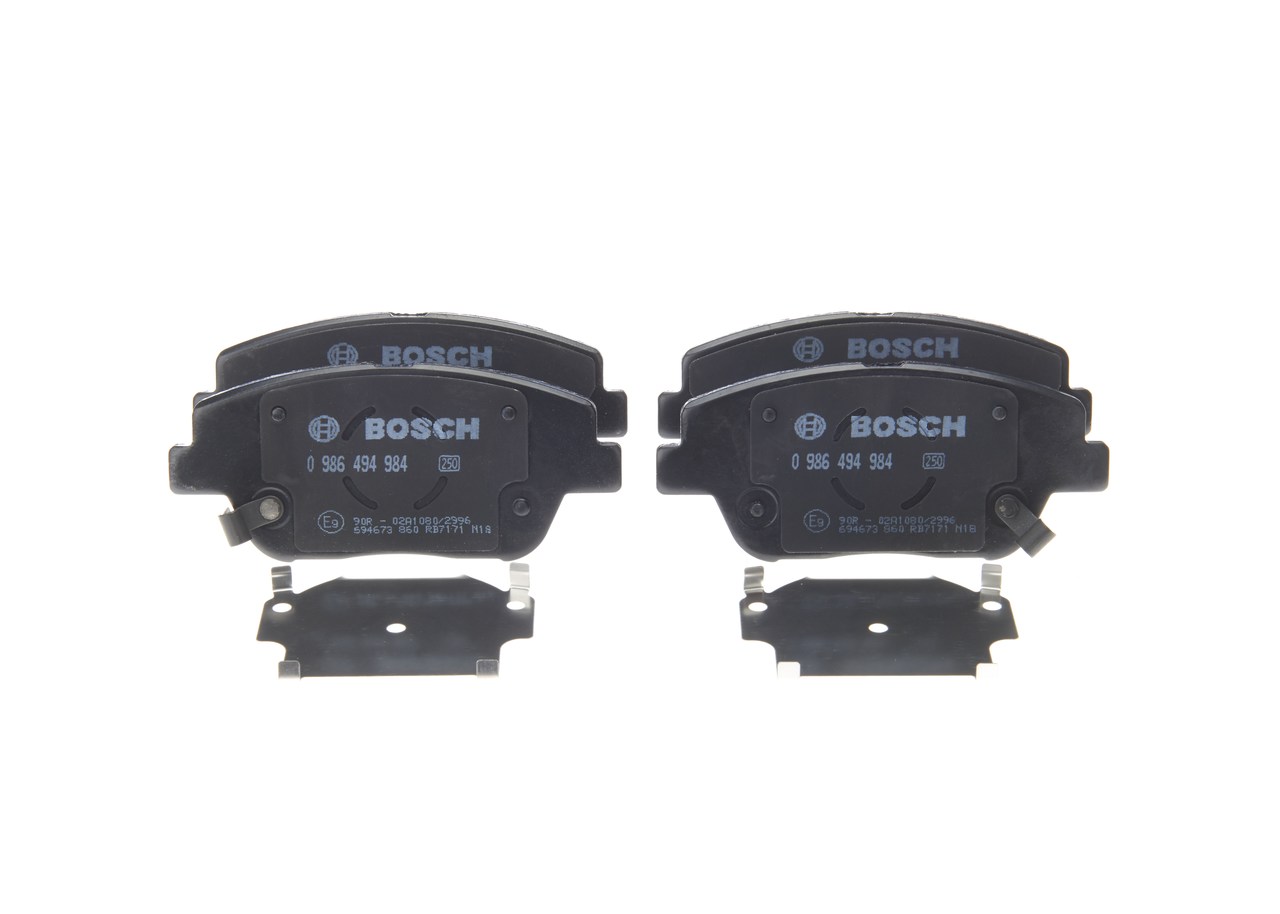 0 986 494 984 BOSCH 581013QA10 Bremsbeläge