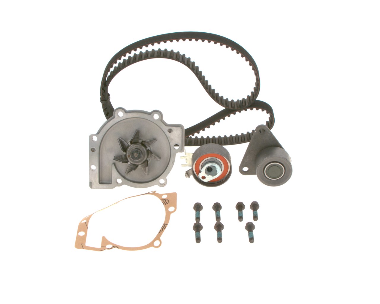 BOSCH 1 987 946 962 Kit de distribution + pompe à eau Volvo C70 1 Cabriolet T5 245 CV Essence 2002