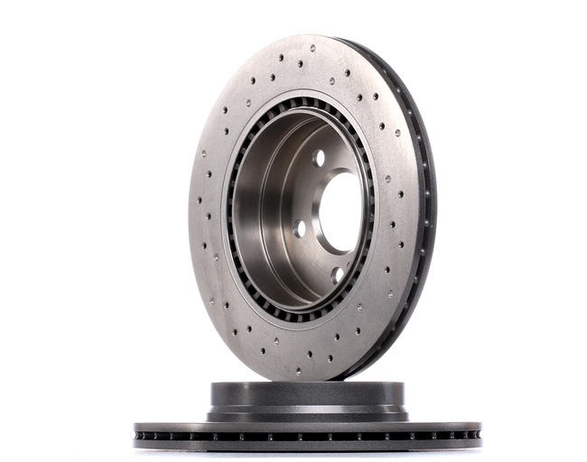 BREMBO 09.A760.1X replacement Mercedes C207 brake discs rear and front price