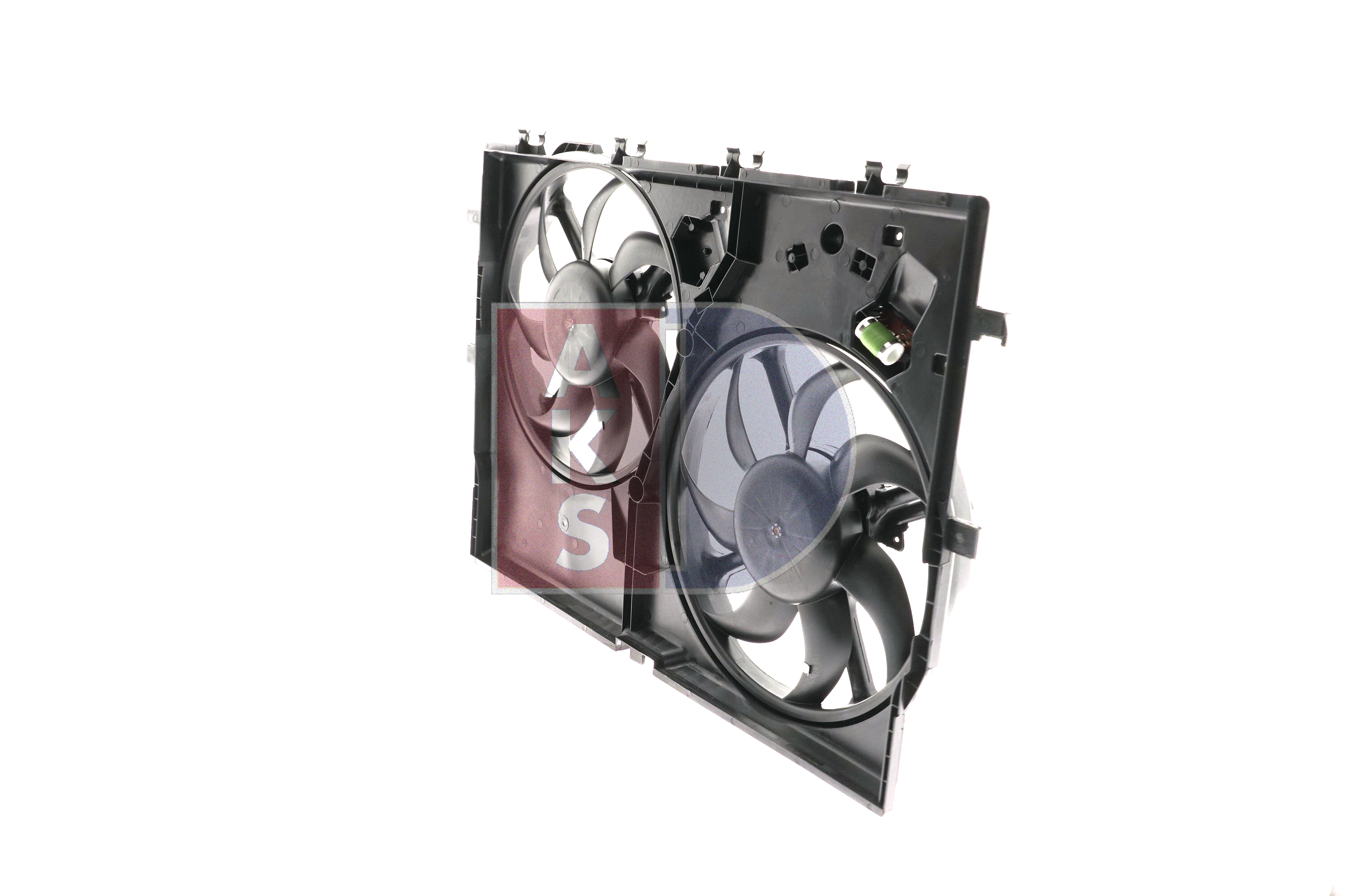 AKS DASIS 088166N Radiator-ventilator FIAT Ducato III Flatbed Vrachtwagen / Chassis (250, 290) 3.0 D 150 Multijet 146 Pk Diesel 2018