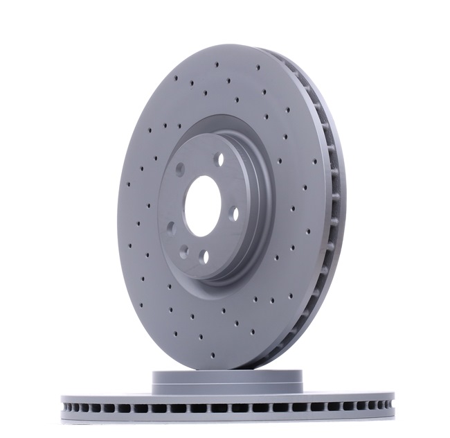 Bremžu disks ZIMMERMANN FORD RANGER 250.1395.52