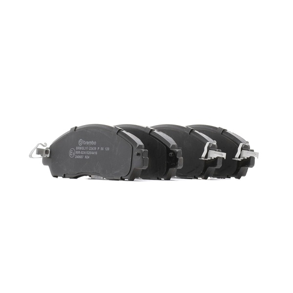BREMBO P 56 120 Remblokken Nissan Navara Flatbed Vrachtwagen