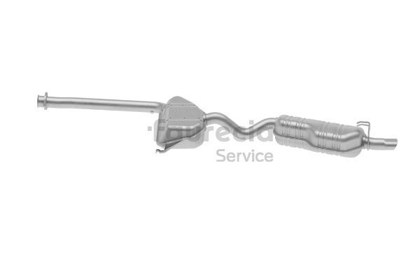 Faurecia 60610407 Endschalldämpfer FS01057