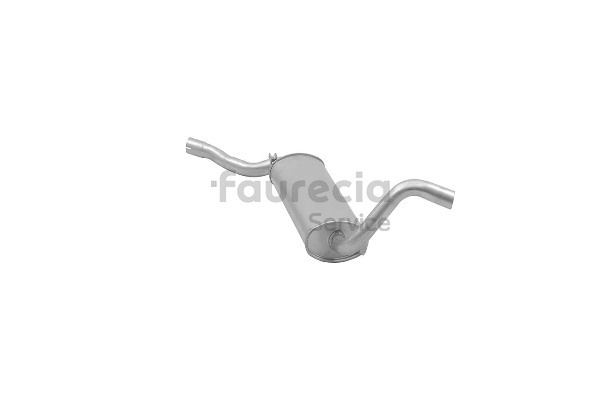 Faurecia 811.253.409 F Uitlaat middendemper FS03001